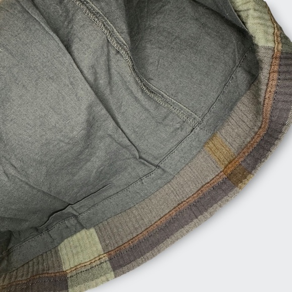 PrAna Sugar Pine Dress Equinox Blue Plaid Smocked Outdoor Organic MEDIUM (READ) - Picture 9 of 12